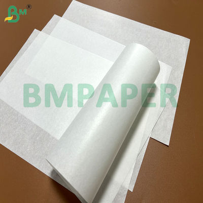 40 gm 45 gm Wit maagdelijk gewassen kraftverpakkingspapier voor sandwichverpakkingen 18x18
