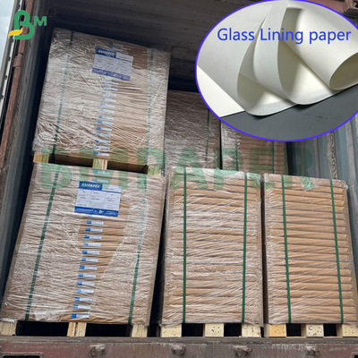 38 gsm 40 gsm oppervlak glad glas bekledingspapier voor het beschermen van interleveling papier 2080 mm