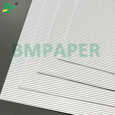 100 gsm Printability Wit enkelzijdig gevlochten gegolfd papier voor doosverpakking