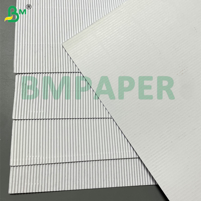100 gsm Printability Wit enkelzijdig gevlochten gegolfd papier voor doosverpakking