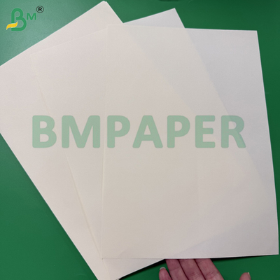 80 gm Bulky Book Paper Voor Offseet Printing Kleurcrème Ivoren 61x86cm