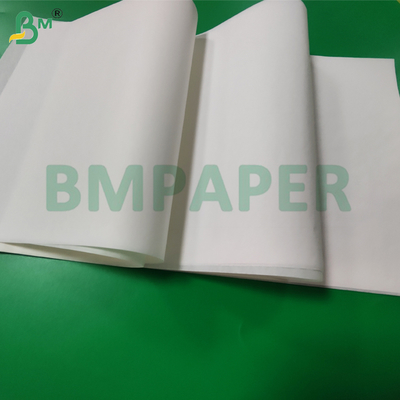 35g 40g Wit Vetvrij Papier Voor Fastfood Verpakkingskit 7 Oliebestendig 1050mm