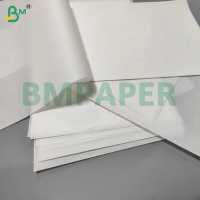 35g 40g Wit Vetvrij Papier Voor Fastfood Verpakkingskit 7 Oliebestendig 1050mm