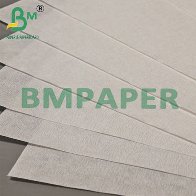 Witte koffiefilterpapierrol met hoge afdichtingssterkte voor druppelkoffie 23 g/m²