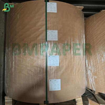 65gsm White Release Liner Paper Roll Silicone Coated One Side For Non-Stick Sticker