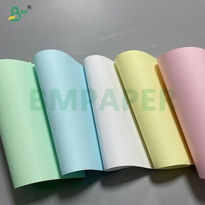 50-80GSM High Copy Carbon-Free NCR Paper 80GSM Wit / Blauw / Roze / Groen
