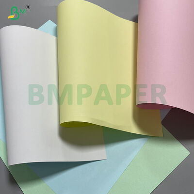 50-80GSM High Copy Carbon-Free NCR Paper 80GSM Wit / Blauw / Roze / Groen