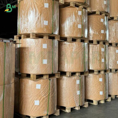 40gm + 10gm oliebestendige enkelzijdig glanzend PE-gecoat papier voor voedselverpakking