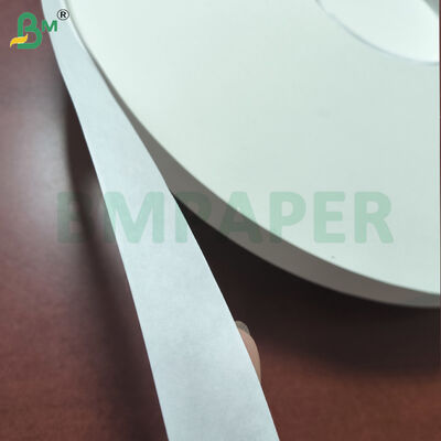 Gespleten rollen wit kraftpapier voor stroverpakking 24 g/m² 35 mm rol