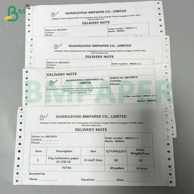 Carbonless Basispapier Multi - Kleuren CF CFB CB Voor Duplicatieformulier