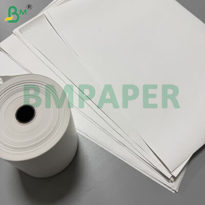 48 g thermisch papier spoel 635 mm breed lichtgewicht POS ontvangstpapier voor drukwerk in grote hoeveelheden