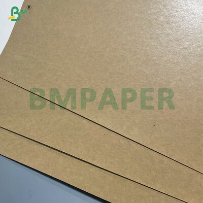 280g Food Grade Ongecoat Bruin Kraft Lunch Board 2S PE