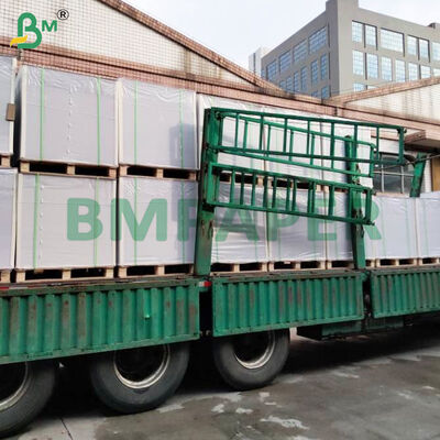 Dubbelzijdig wit linnen textuur kartonpapier 1000 x 667 mm