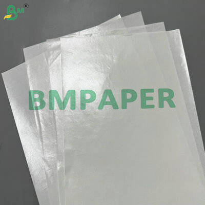Waterdicht en vetdicht voedselkwaliteit PE bedekt 35 gm 40 gm wit kraftpapier rollen verpakkingspapier voor hamburgers