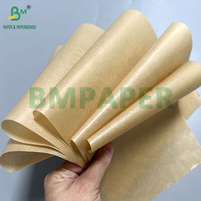 30 gsm 35 gsm 40 gsm Bruin Silicone Bakpapier Voor Gebak 75 cm breed