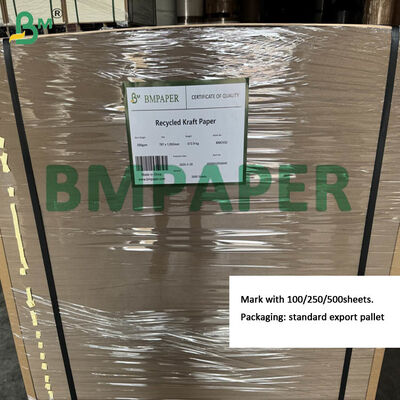 300 gram gerecycled bruin kraftpapier voor het scheiden van pallets