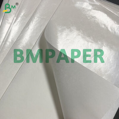50 gm Verpakkingspapier voor bestek 40 g+9 g Gecoate witte kraftpapierplaten