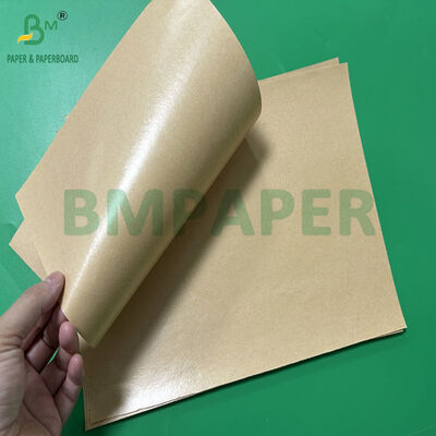 Voedingsmiddelenklasse 40+9 Polycoated Brown Kraft Paper voor het inpakken van bestek 800 mm 900 mm