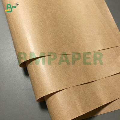 Voedselveilig polygecoat kraftpapier van 40 g/m² basis + 9 g/m² PE-folie bestekpapier