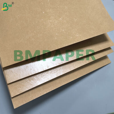 Bruine PE-gecoate kraftpapier-voedselcontainer Waterdichte PE-coating aan één kant