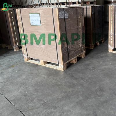 Bruine PE-gecoate kraftpapier-voedselcontainer Waterdichte PE-coating aan één kant
