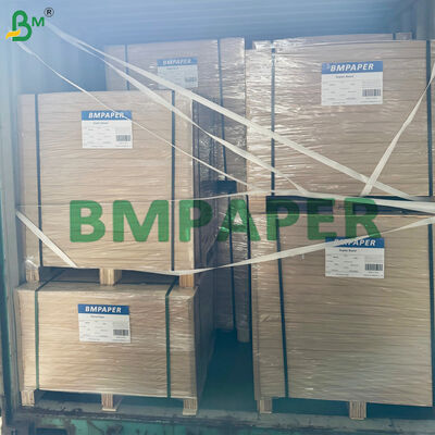 Bruine PE-gecoate kraftpapier-voedselcontainer Waterdichte PE-coating aan één kant