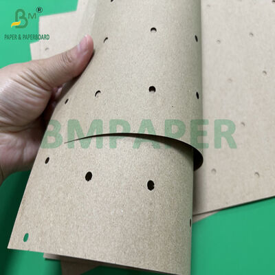 60 gm 70 gm 1,65 m 1,8 m breed geperforeerd bruin papier voor kledingstukken Per rol 25 kg