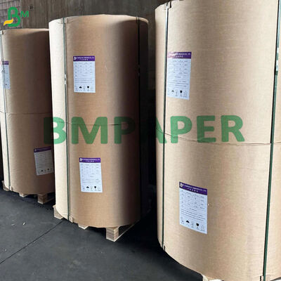 Wit 43 - 45 gsm gecoat papier voor yoghurtdeksels, één zijde gecoat