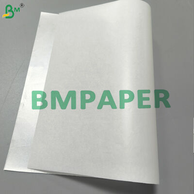 Voedselveilige yoghurtdeksel gecoat papier 43 / 45gsm anti-scheur gebleekt kraft