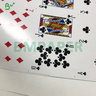 Hoge witte 300 GSM Linnen Afwerking Zwarte kern TCG Cardstock