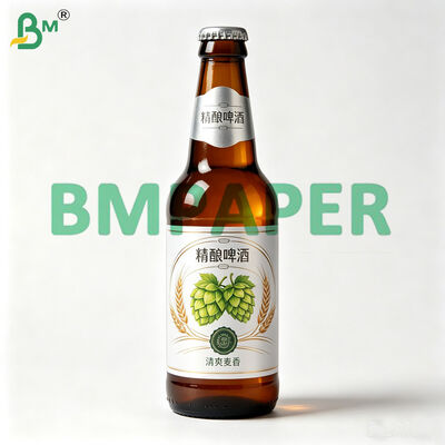 70 gram gemetalliseerd natte sterkte papier voor bier wijn etiket 1040 mm x 730 mm