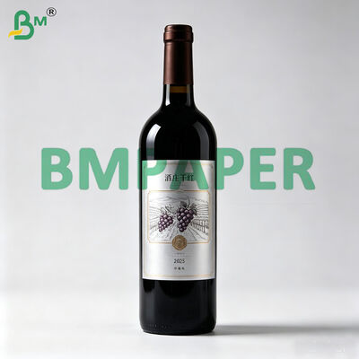70 gram gemetalliseerd natte sterkte papier voor bier wijn etiket 1040 mm x 730 mm