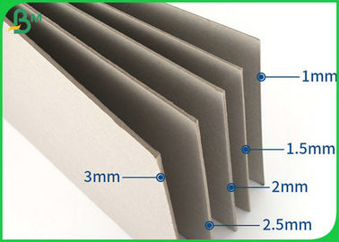 2.2mm 2.4mm adiabatische grijze kartonnen vellen maat aangepast voor de verpakking van vellen