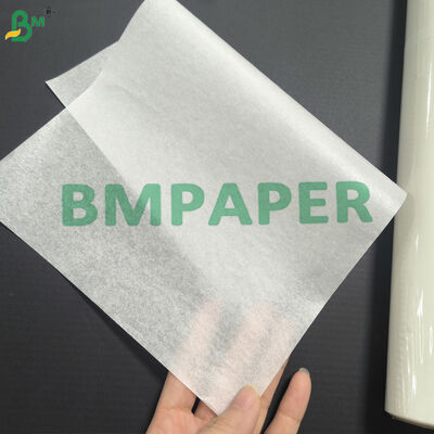 White Silicone Baking Paper Rolls 38gsm Greaseproof Parchment Paper For Oven Baking Cooking