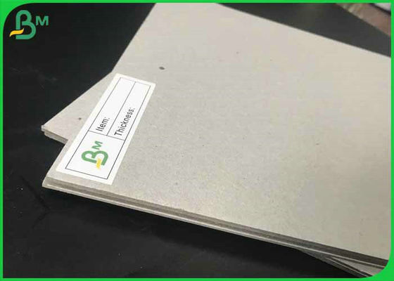 Recycled Pulp Grey Chipboard Paper 70*100cm 1mm 1.5mm 2mm Grey Cardboard Sheets voor verpakking