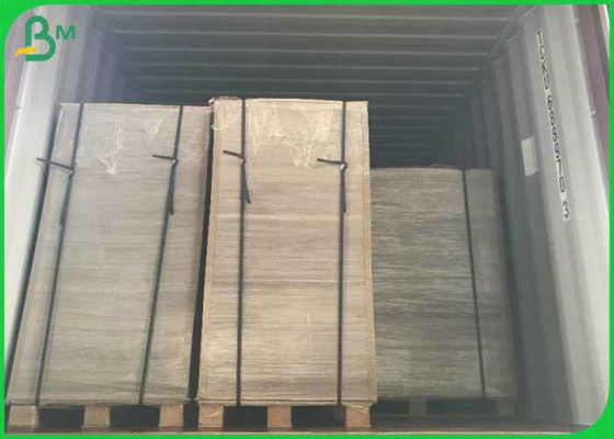 Recycled Pulp Grey Chipboard Paper 70*100cm 1mm 1.5mm 2mm Grey Cardboard Sheets voor verpakking