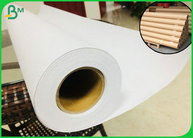Wit grootformaat 36 × 150 CAD Plotter Paper Voor Canon Plotter Printer