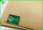 50 * 70cm 350G 400G het Bruine Kraftpapier Document Materiaal van de Bladen100% Maagdelijke Houtpulp