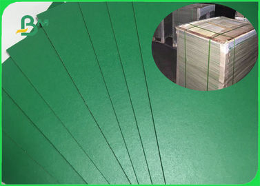Groen boekbindbord Goed stijfheid voor folder op maat