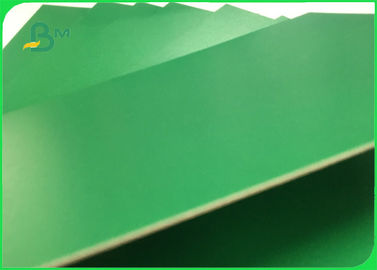 Groen boekbindbord Goed stijfheid voor folder op maat