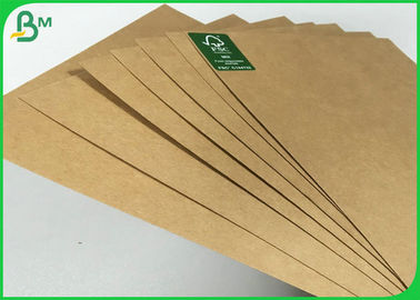 Anti-krul zuivere pulp bruin kraftpapier rol van 190g 200g 230g 250g