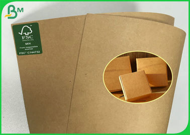 Anti-krul zuivere pulp bruin kraftpapier rol van 190g 200g 230g 250g