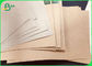 Biologisch afbreekbare kraftpapier-document Bruine Kleur 160GSM voor het Winkelen Zakken