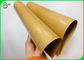 300g foodgrade PE van oilproof Bruin kraftpapier Met een laag bedekt document voor Lunchvakje of Dienblad