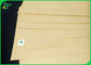 Het Document van het Bamboe Bruin Kraftpapier van voor het drukken geschikte 50gsm Maagdelijk Broodje voor Giftverpakking