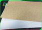 365gsm het witte Met een laag bedekt Document Niet gebleekte Achtermateriaal van Kraftpapier voor Voedseldienbladen