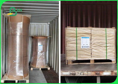 Het maagdelijke Papier van Kraftpapier van de Bamboepulp Materiële 40gsm 50gsm voor het Verpakken van Snackvoedsel