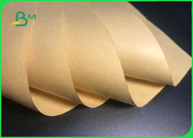 Het maagdelijke Papier van Kraftpapier van de Bamboepulp Materiële 40gsm 50gsm voor het Verpakken van Snackvoedsel
