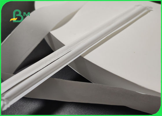 Biologisch afbreekbaar FDA goedgekeurd 32mm 44mm 24 26 28gsm Food Straw Wrapping Paper voor drinkstraw