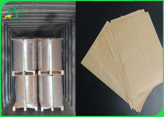 FDA-gecertificeerd 50gm 50gm 60gm Voedselverpakking Natuurlijk Bruin Kraftpapier Jumbo Roll